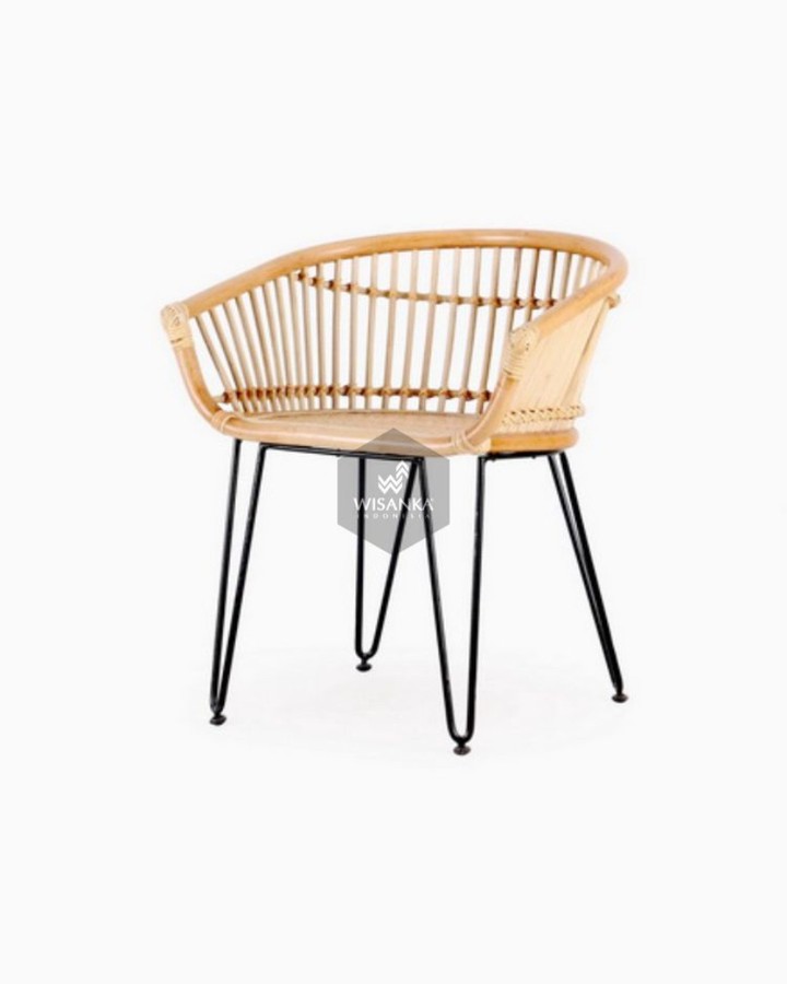 This Kuga Rattan Dining Chair from Indonesia Rattan is carefully